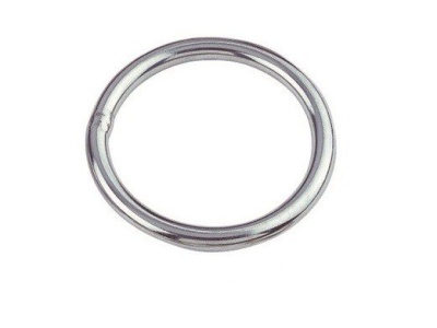 Кольцо сварное полированное 6 х 45 мм ART 8229 нержавеющая сталь А4